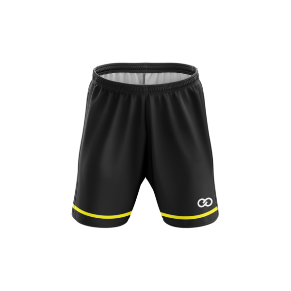 Black and Gold Soccer Shorts | Custom Soccer Shorts | Wooter Apparel