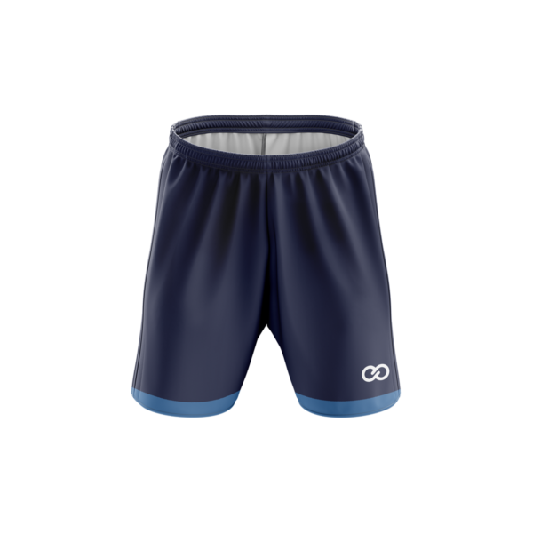 Navy and Blue Soccer Shorts | Custom Made Soccer Shorts | Sublimated Soccer Shorts | Wooter Apparel